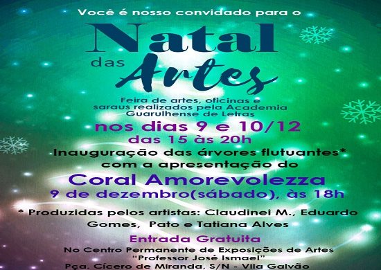 Centro Permanente de Exposição realiza o “Natal das Artes”
