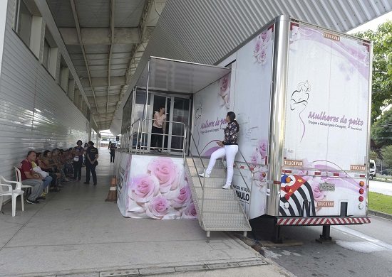 Carreta da Mamografia atende até sexta e retorna dia 26