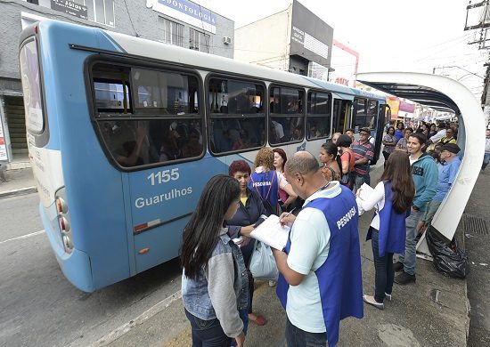 Prefeitura realiza pesquisa de satisfação e opinião do usuário do transporte coletivo