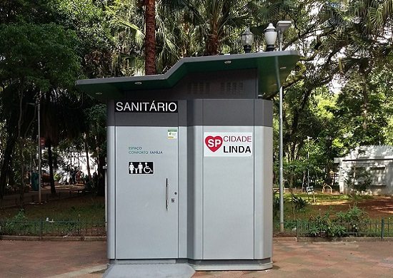 São Paulo terá mais de 400 banheiros públicos instalados por empresas em troca de publicidade
