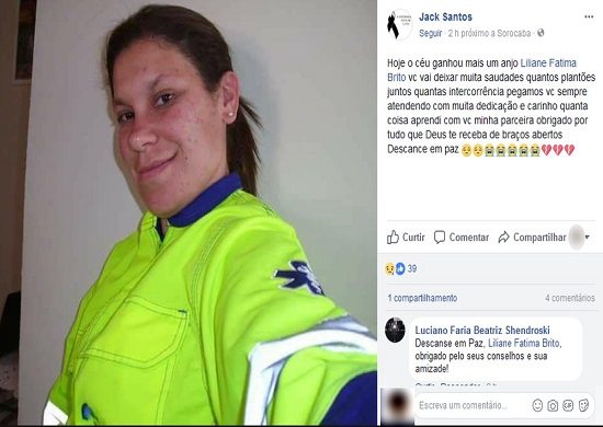 Socorrista morre atropelada durante atendimento em rodovia