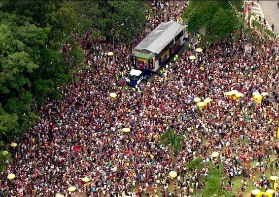 Carnaval em São Paulo tem público de 9 milhões
