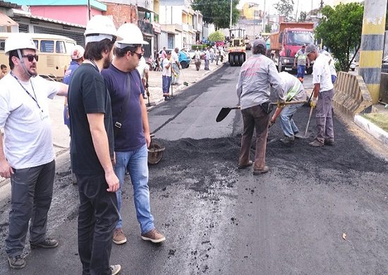 Proguaru começa recapeamento da avenida Venturosa no Jardim Cumbica