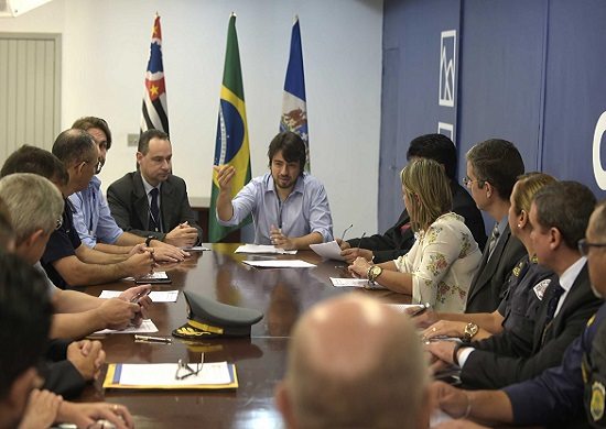 Prefeitura reúne forças policiais para discutir a segurança de Guarulhos