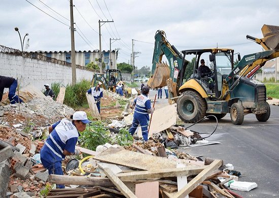 Prefeitura retira 52 caminhões de resíduos das ruas em janeiro