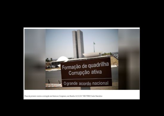 Brasil cai 17 posições em ranking global de corrupção e tem pior situação em 5 anos