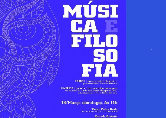 Bhagavad Gita é destaque de encontro filosófico no Teatro Padre Bento