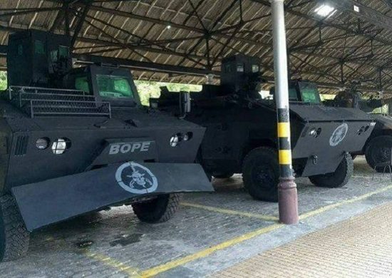 Exército irá ceder veículos blindados para a Polícia Militar