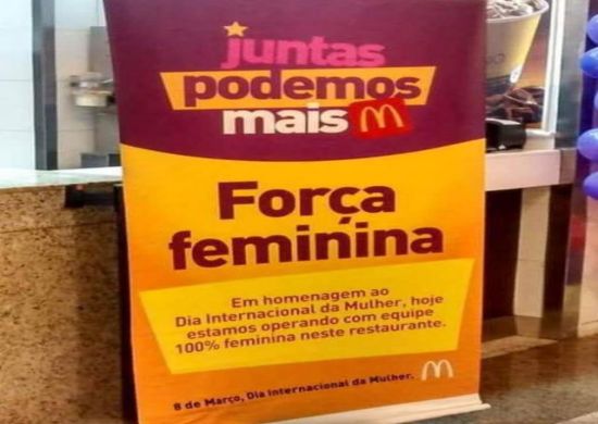 McDonald’s tenta homenagear mulheres e recebe críticas