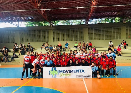 Saúde faz mais de 1.300 atendimentos no sábado e forma 6 times de futsal
