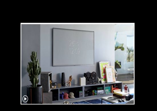 Samsung quer acabar com a tela preta da televisão