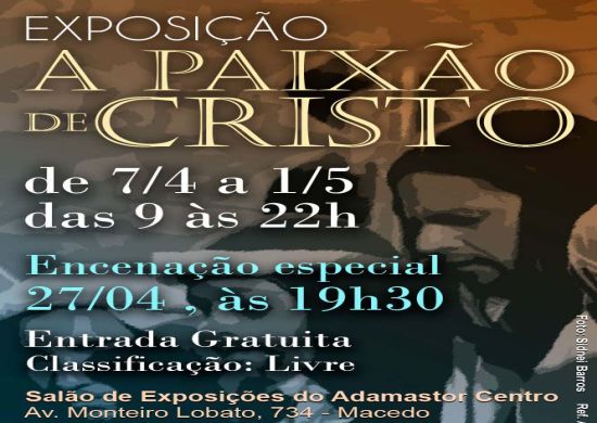 Adamastor Centro recebe reapresentação de A Paixão de Cristo nesta sexta(27)