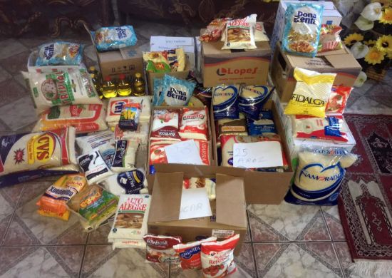 Fundo Social recebe doação de 250 kg alimentos de instituição religiosa