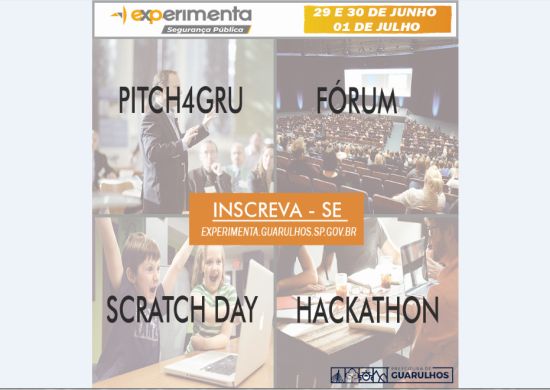 Segurança Pública é tema do Experimenta; inscrições seguem até 15 de junho