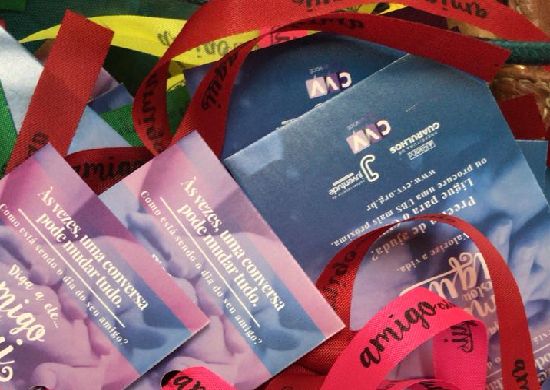 Juventude leva campanha “Amigo, estou aqui” às escolas