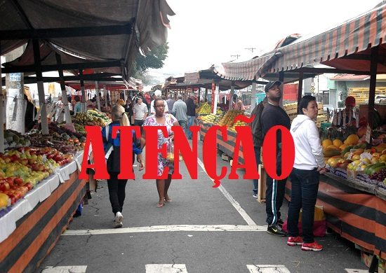 Feiras livres estão suspensas na cidade de Guarulhos