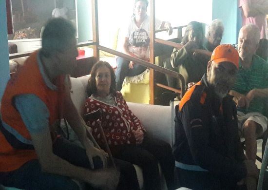 Defesa Civil discute acidentes domésticos com idosos do Núcleo Batuíra