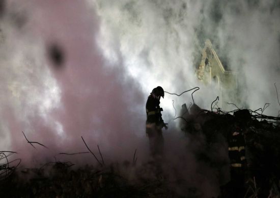 Pedido de socorro de homem que estava em prédio incendiado é revelado