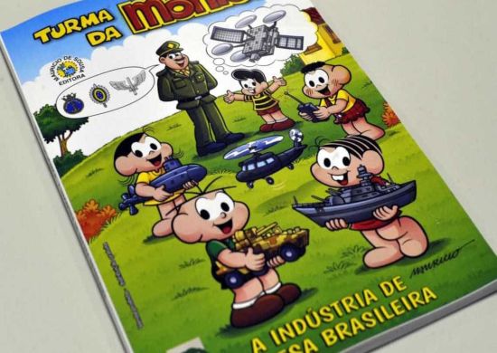 Governo lança almanaque da Turma da Mônica sobre Forças Armadas