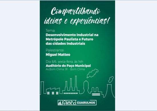 Palestra “Compartilhando idéias e experiências” promovida pela SDU será nesta sexta(08)