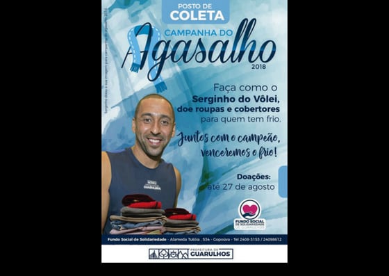 Campanha do Agasalho arrecadará doações no Parque Cecap neste sábado