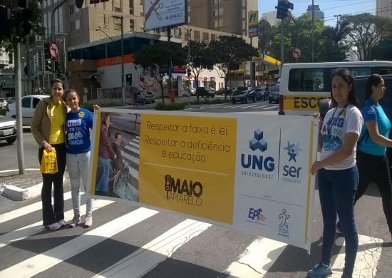 Maio Amarelo alcança aproximadamente 150 mil pessoas