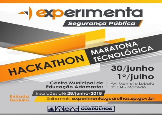 Hackathon no Experimenta Segurança Pública poderá beneficiar a cidade