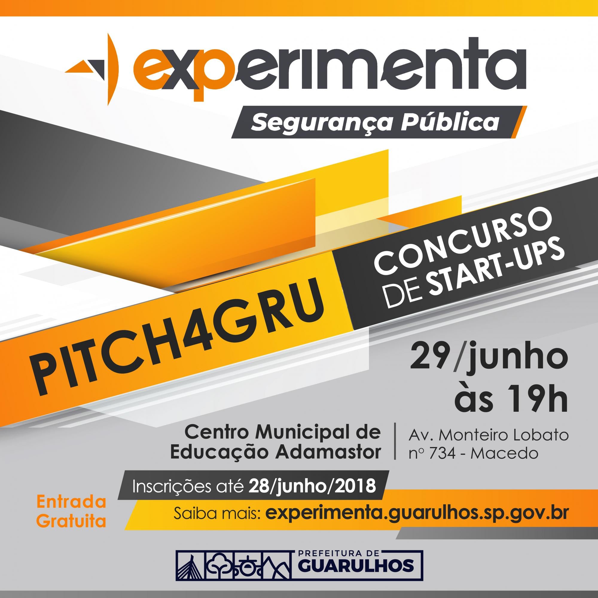 Experimenta Segurança Pública começa nesta sexta-feira