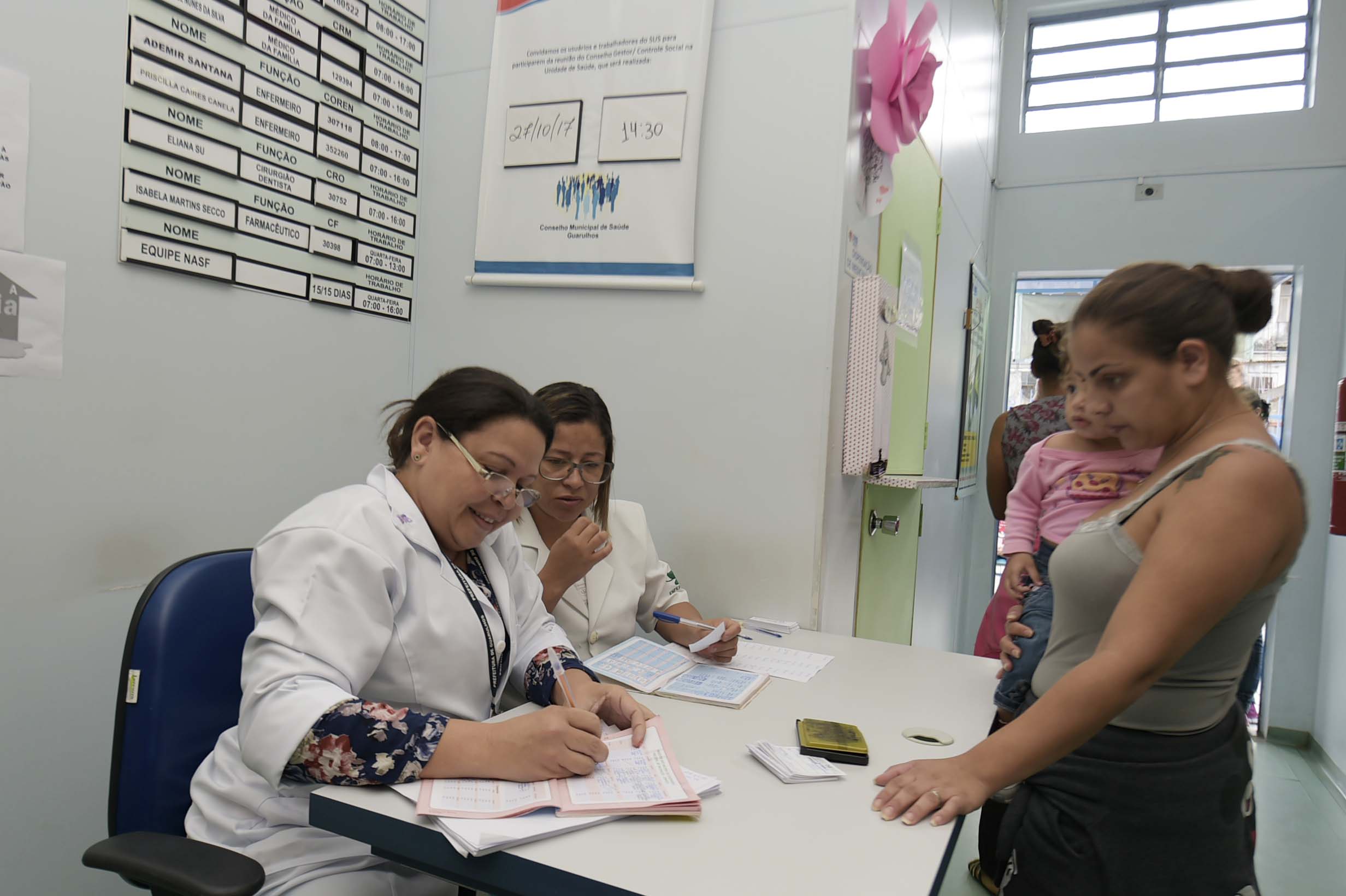 Quatro UBS abrem neste sábado para consultas, exames e vacinação