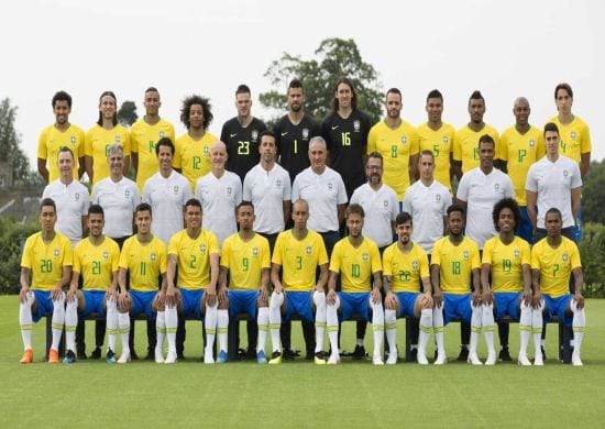 CBF divulga foto oficial da seleção brasileira para a Copa do Mundo