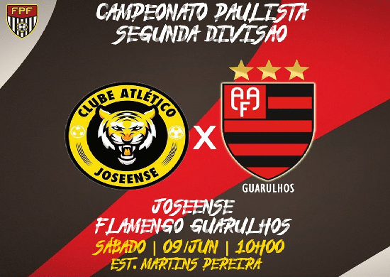 De olho no G3, o Flamengo-Guarulhos encara o Joseense!