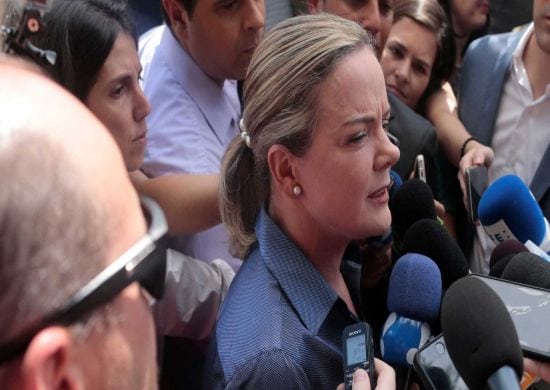 PGR pede ao Supremo condenação de Gleisi Hoffmann
