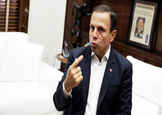 Doria diz que recusaria apoio de Bolsonaro