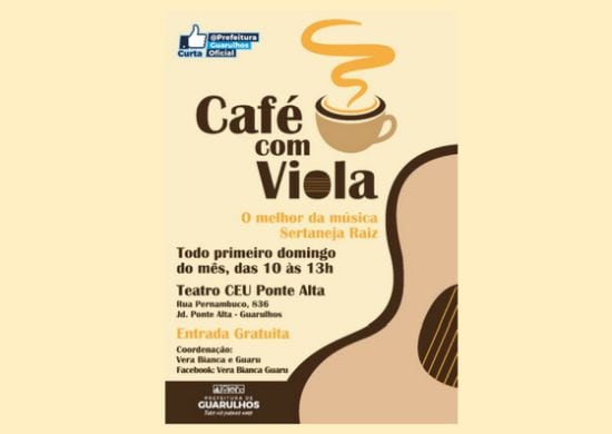 Café com Viola faz homenagem ao Dia dos Pais no próximo domingo