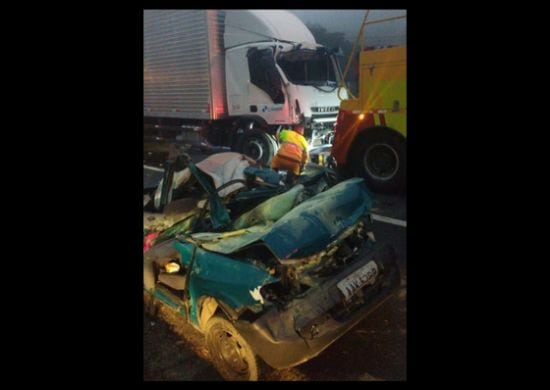 Acidente na Dutra deixa três mortos nesta manhã(05)