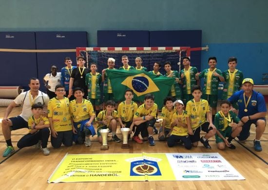 Herkules-Guarulhos sub-11 e sub-13 são campeões no Paris Games