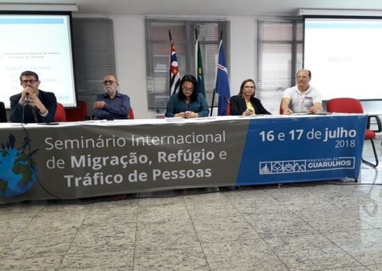 Seminário discute integração para combater tráfico de pessoas
