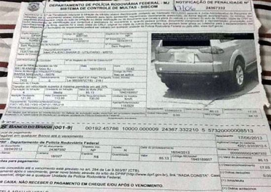 Multas de trânsito poderão ser pagas à vista ou parceladas no cartão