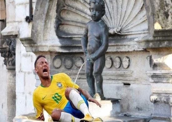Prefeito belga posta montagem de mau gosto para zombar do Brasil