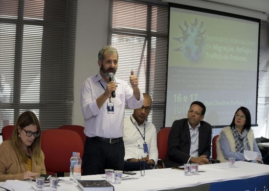 Migração, refúgio e tráfico de pessoas em discussão nesta terça(17)