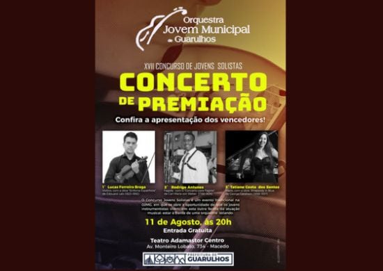 Orquestra Jovem anuncia vencedores do concurso Jovens Solistas