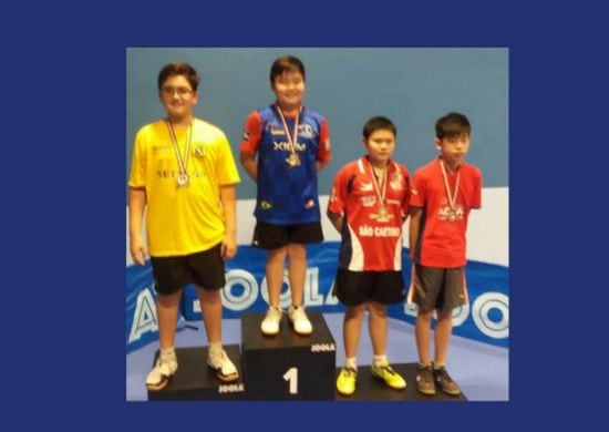 Mesatenistas conquistam ouro e prata no 4º Torneio do Ranking Paulista