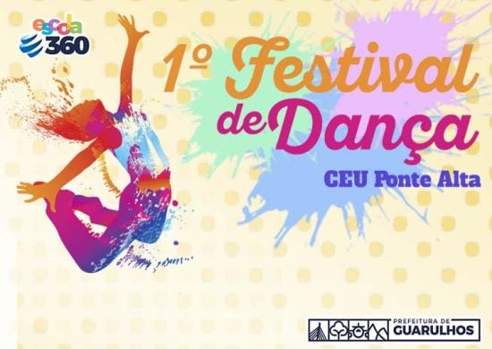 Prefeitura abre inscrições para 1º Festival de Dança no CEU Ponte Alta