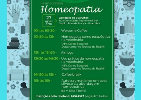 Zoológico realiza workshop sobre homeopatia para tratamento de animais