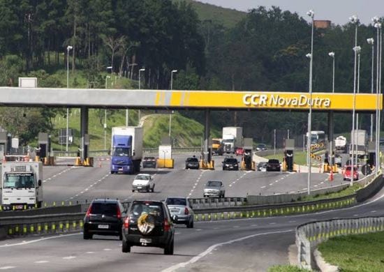 Pedágio mais caro na Dutra a partir desta sexta(03)