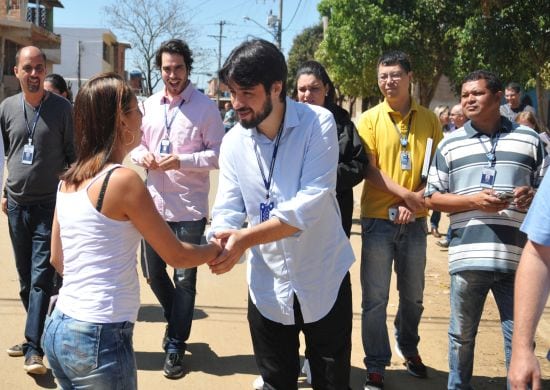 Prefeito Guti visita obras na comunidade Anita Garibaldi