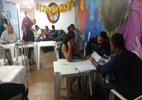 Prefeitura realiza cadastramento de imigrantes venezuelanos