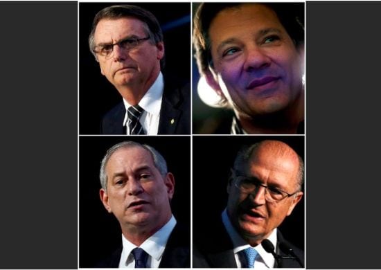 Bolsonaro mantém 28% e segue na liderança; Haddad vai a 22%, diz Ibope