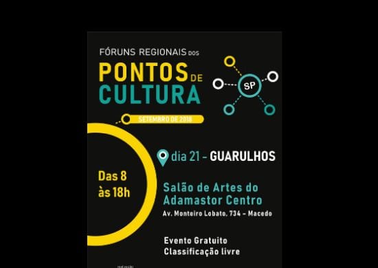 Guarulhos sedia Fórum Regional da rede de Pontos de Cultura