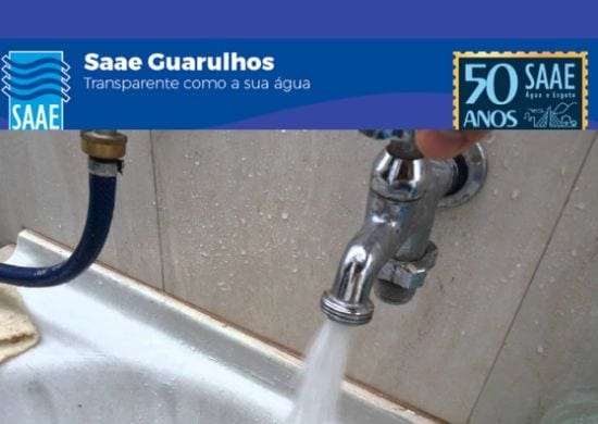 SAAE INFORMA E COMEMORA AUMENTO NO ABASTECIMENTO DE ÁGUA